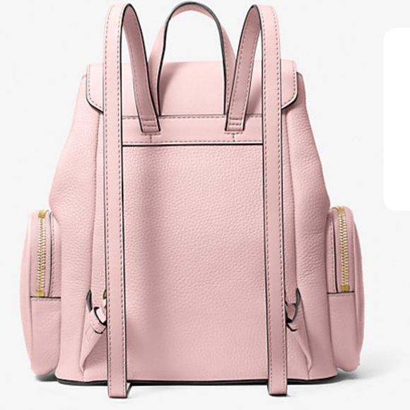 MICHAEL KORS JET SET ITEM MEDIUM CHAIN BACKPACK POWDER BLUSH COLOR - Picture 16 of 16